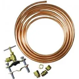 True Value 7251-25-14-KIT Homewerks Worldwide Copper Ice Maker Kit, .25-In. x 25-Ft.