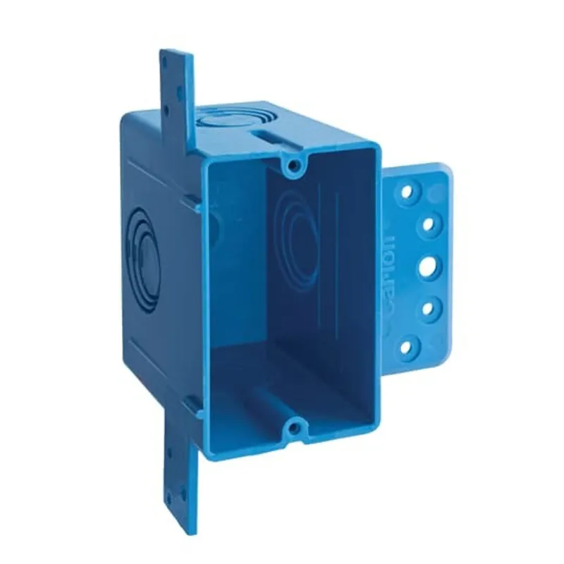 Carlon A122 Single Gang Outlet Box 22 Cubic Inches