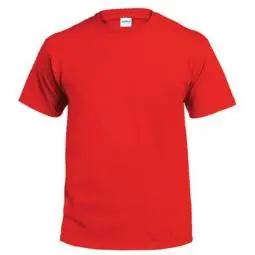 True Value 298499 T-Shirt, Short-Sleeve, Red Cotton, XXL
