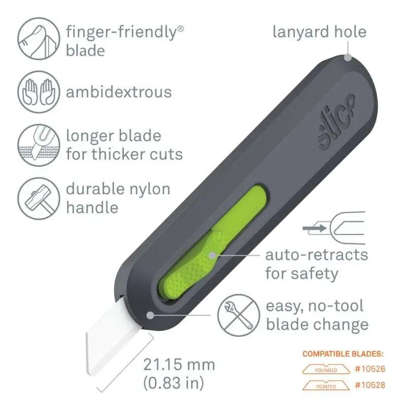 SLICE 10554 Slice Auto-Retractable Utility Knife