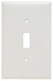 Pass & Seymour SPJ1W Wall Plate Power (1) Toggle Switch