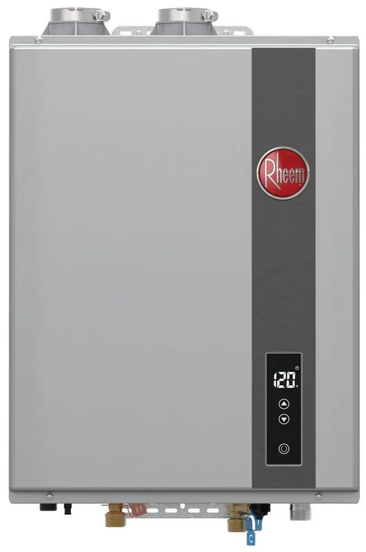 Rheem RTGH-95DVLN-3 RTGH Series 199 MBH Indoor Condensing Natural Gas Tankless Water Heater