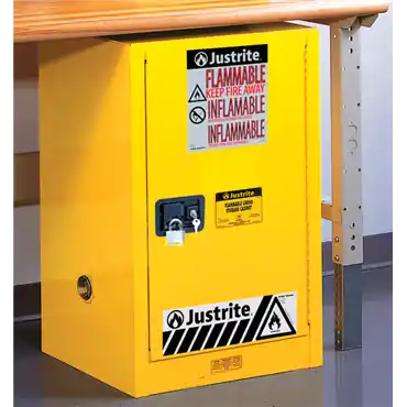 Justrite 891220 Sure-Grip Countertop & Compact Safety Cabinets for Flammables