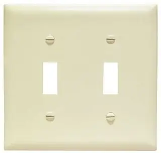 Pass & Seymour TPJ2 Wall Plate Jumbo Brown