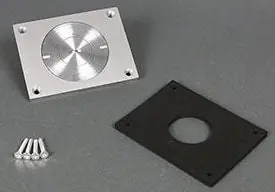 Wiremold 830CKTCAL-3/4 Single Communication/Power Aluminum 3/4