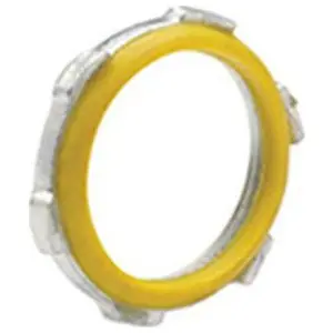 Bridgeport Fittings 148 Locknut With PVC Seal Rigid/IMC Steel 3 in.
