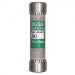True Value BP/SC-15 2-Pack 15A Type SC Cartridge Fuse
