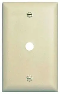 Pass & Seymour TP11 Wallplate Phone 1 5-1/2in Thermoplastic