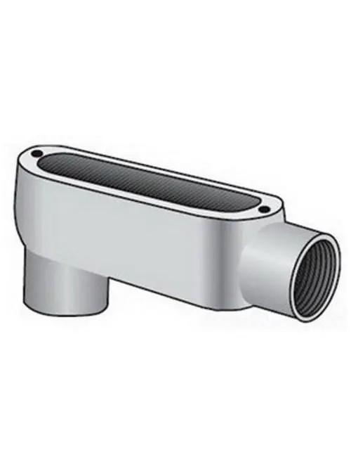 O-Z/Gedney LB-75 O-Z/Gedney LB-75 3/4 Inch LB Iron Conduit Body