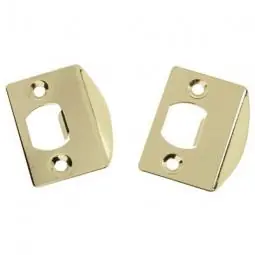 True Value 1065 2-Pack Brass Full Lip Strike
