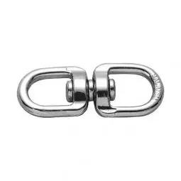 True Value T7640322 1-In. Double Round Eye Swivel