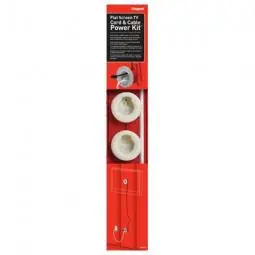 TRUE VALUE CMK70 Wiremold TV Power Cord & Cable Conceiler Wall Kit