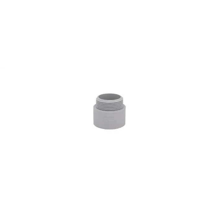Scepter 077027 Rigid PVC Conduit 2-1/2 Inch Male Thread Terminal Adapter Fitting