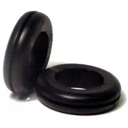 True Value GHG-1550 4-Pk. 1/2-In. I.D. Flexible Black Vinyl Hole Grommet