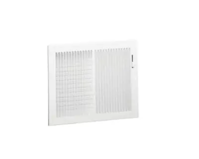 HART & COOLEY 010814 Steel 2-Way Register with Multi-Shutter Damper 8 x 6