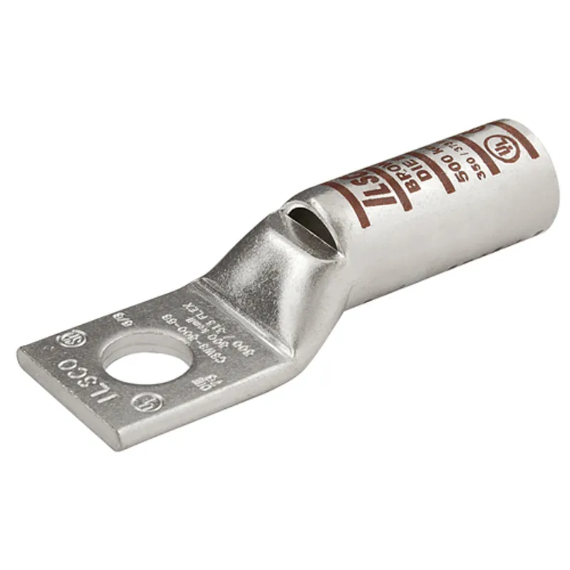 ILSCO CLWS-500-12 Surecrimp Copper Compression Lug, Conductor Size 500, 1 Hole, 1/2in Bolt Size