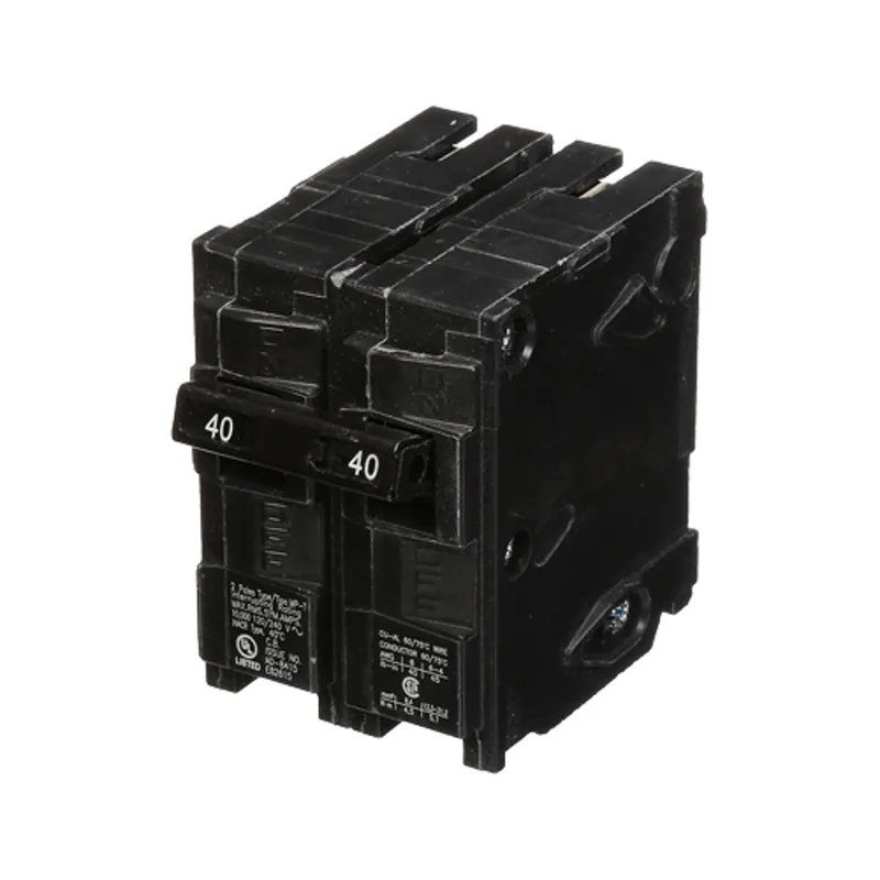 Siemens MP240 Low Voltage Residential Circuit Breakers Miniature Thermal Mag Circuit Breakers - Type QP/MP, 2-Pole, 120/240VAC are Circuit Protection Load Center Mains, Feeders, and Miniature Circuit Breakers