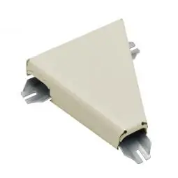 True Value B-16 Wiremold Ivory Metal Tee Wiremold