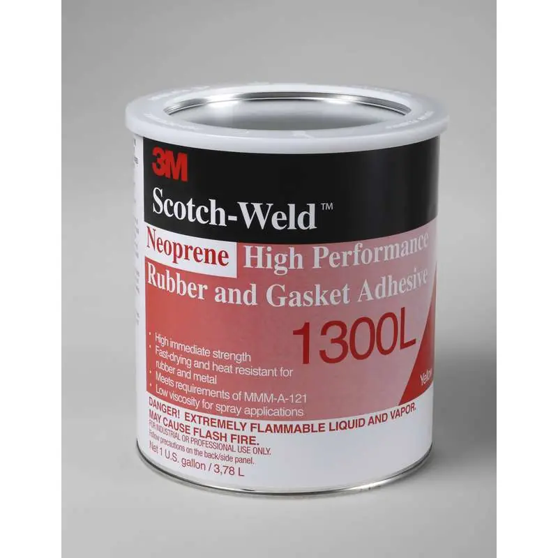 3M 7000000807 Neoprene High Performance Rubber and Gasket Adhesive 1300L (1 Gallon Can) Replacement MPN