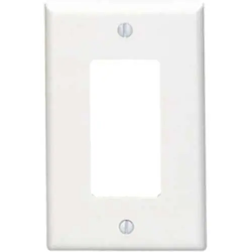 Leviton 80601-T 1-Gang Decora/GFCI Device Decora Wall Plate Midway Size