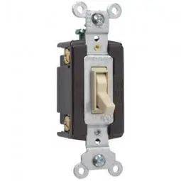 True Value 664IGCC12 Pass & Seymour - Legrand 15A Ivory Standard 4-Way Toggle Switch