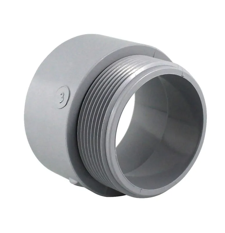 Scepter 077026 Male Thread Terminal Adapter 2 Inch Type 40 Rigid Conduit Fitting