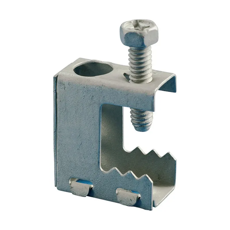 nVent CADDY BC Beam Clamp, 1/4 Rod 1, #10 Rod 2, 1/2 Max Flange