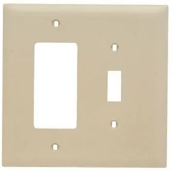 Pass & Seymour TPJ126I Wall Plate 2G Jumbo Replacement MPN