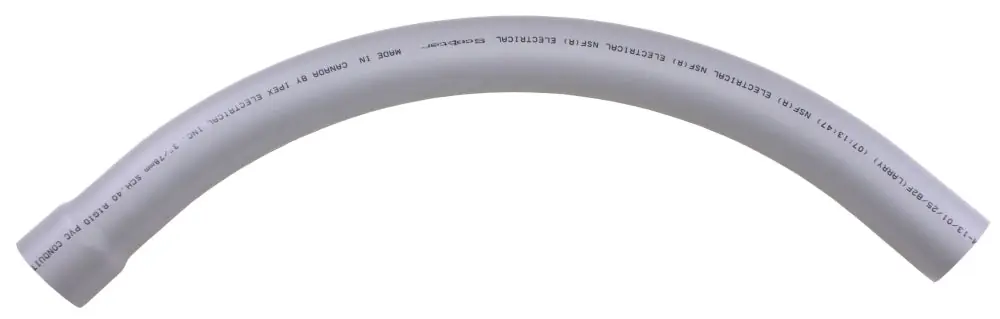 Scepter 068036 ELBOW CNDT 3 IN 90 DEG PVC 24 IN