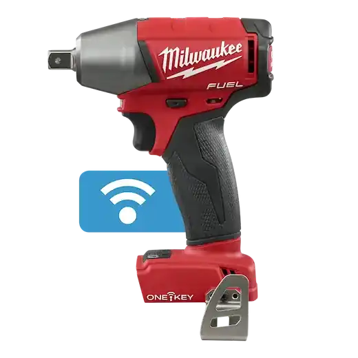 Milwaukee 275920 M18 FUEL 1/2 in Compact Impact Wrench with Pin Detent with ONE-KEY