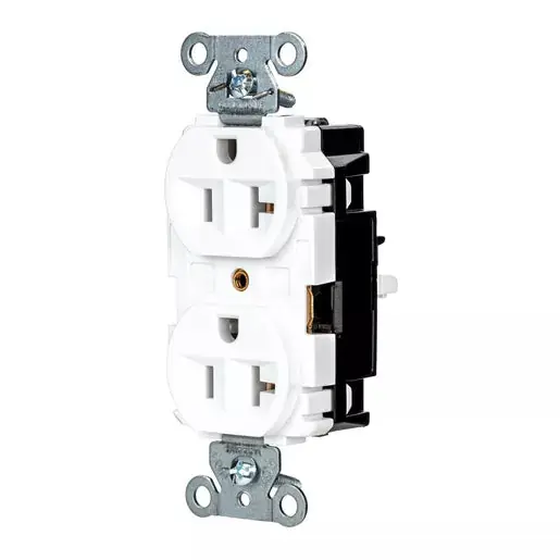 Hubbell Wiring 5362STW PRO RCPT; IND; SPRG TR 20A 125V 5-20R