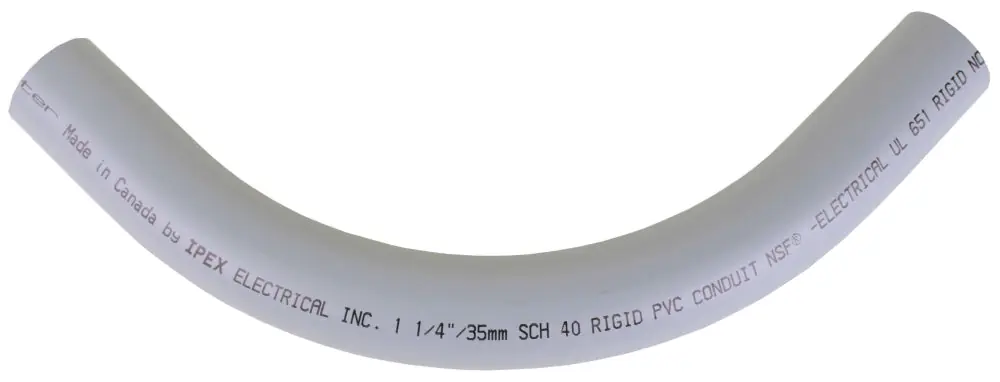 Scepter 068583 ELBOW CNDT 1-1/4 IN 90 DEG PVC 068583