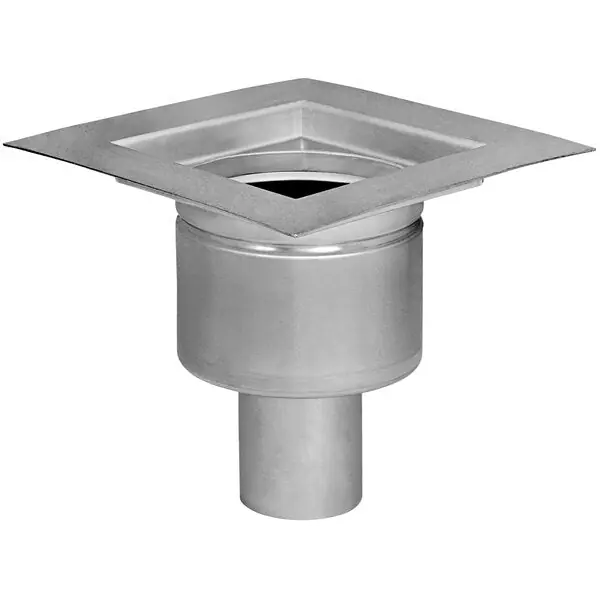 Josam 45634 Liner for Square 12 Top x 6 Deep Floor Sinks with 4 Outlet