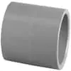Charlotte PVC 08100 1400 Coupling Socket End 1 Inch PVC