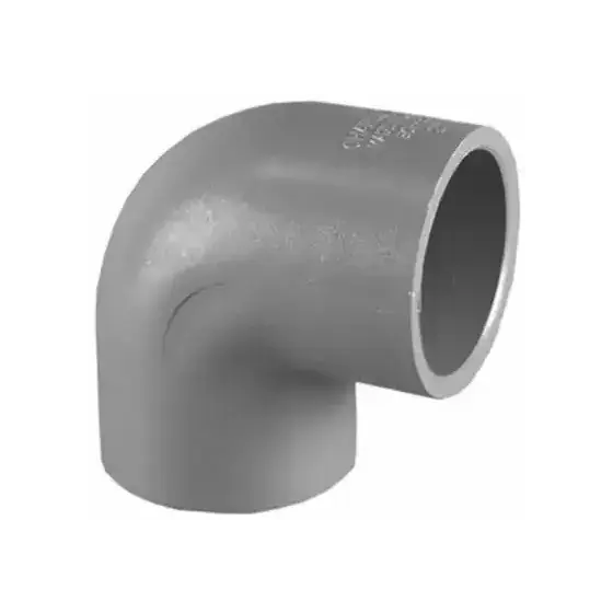 Charlotte PVC 08300 1800 Schedule 80, 90 degree Elbow, Socket End, 1-1/2 Inch