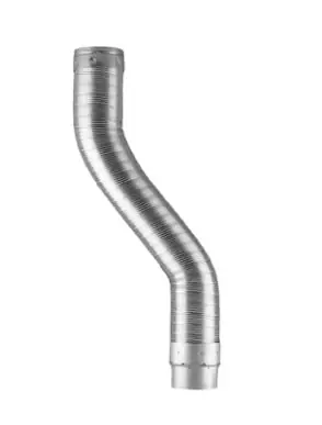 AmeriVent 4FC4 4 in. X 4 ft. Single Wall Flexible Connector