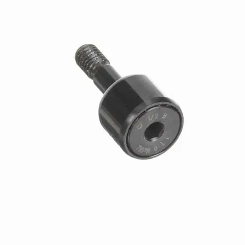 McGill CF 1/2 B Crowned & Flat Cam Followers - Inch CAMROL (CF) Series, 0.5000 in Roller Dia, 0.3750 in Roller Width, 0.1900 in Stud Dia