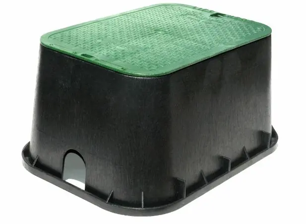 Nds 117BCS 13 X 20 Standard Series - Black Box / Green Cover, Sewer