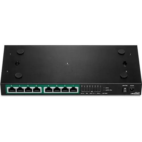 TRENDnet TPE-TG84 8-Port Gigabit PoE+ Switch, 120W, 16Gbps