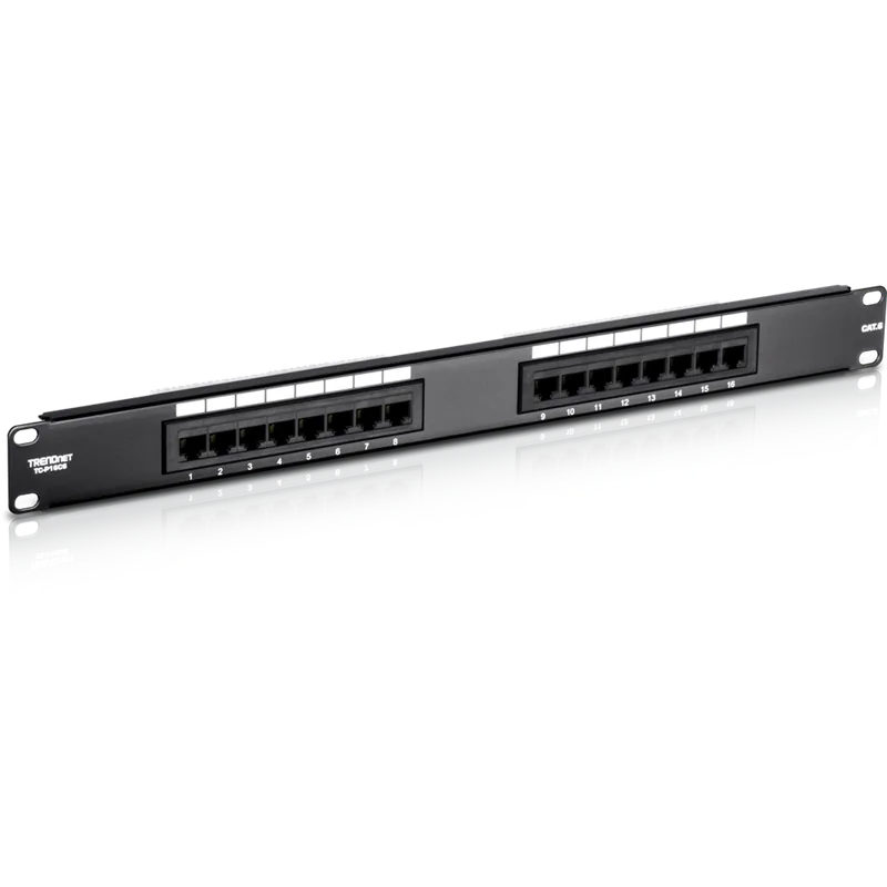TRENDnet TC-P16C6 16-Port Network Patch Panel