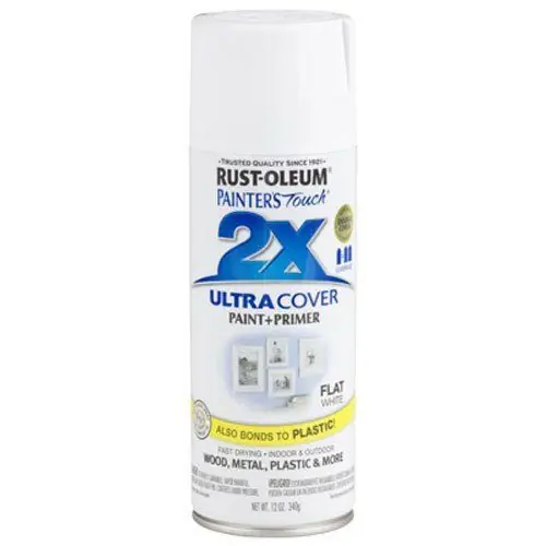 RUST-OLEUM 249126 PAINTER'S TOUCH 2X ULTRA COVER SPRAY PAINT WHITE