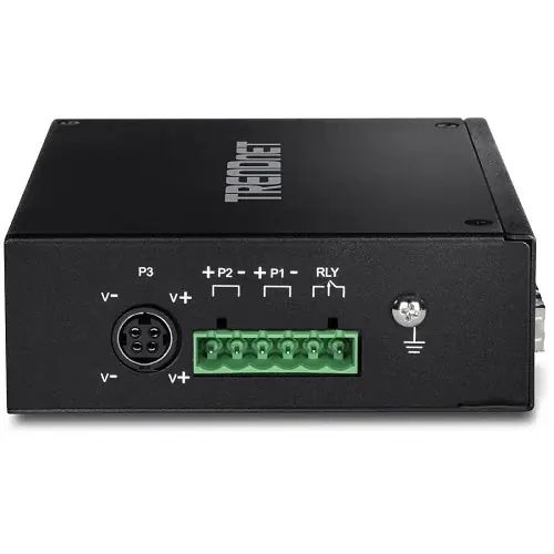 TRENDnet TI-PG62 6-Port Industrial Gigabit PoE DIN-Rail Switch