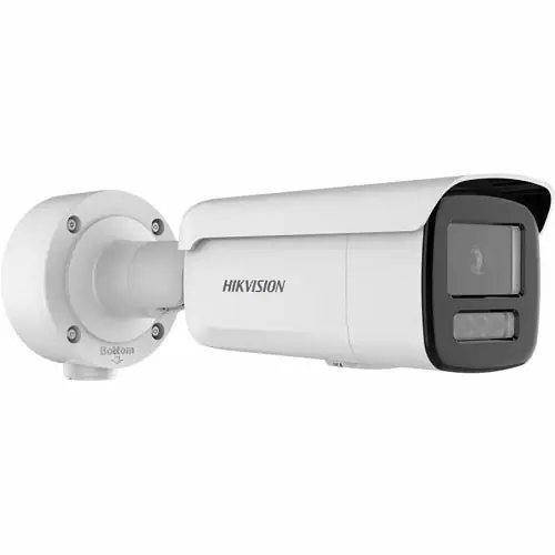 Hikvision DS-2CD3T48G2-LIS ColorVu Smart Hybrid Light 4MP Dual Illumination WDR Bullet IP Camera with Built-in Microphone 2.8mm Fixed Lens