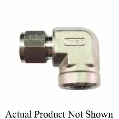 TYLOK B-6-DFE-4 Brass 3/8 CBC Tube x 1/4 FNPT Elbow