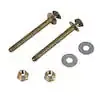 Oatey 90174 johni-bolts extra-long solid brass toilet bolts 5/16 inch x 3-1/2 inch