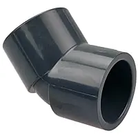 NIBCO CA05460 4506 10 SOC LG DIAM 45 ELL PVC