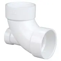 NIBCO INC K446000 4861LH 3X3X2 HUB 90 ELB W/LW HEEL IN PVC