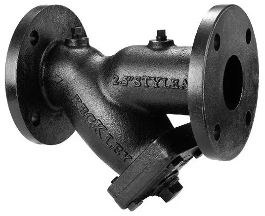 Keckley 21FFY-CI062P34-FBB-A7 Y Strainer 125# Flanged CI