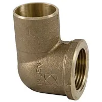 NIBCO INC B06505L 707-3-LF 11/2 CXF 90 ELB CAST