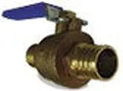 CASH ACME 22463LF 1 Lead Free PEX Barb Valve